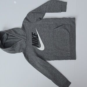 Nike Charcoal Hoodie with Logo